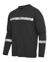 Progression 7002 Long Sleeve T-Shirt - Black/Black