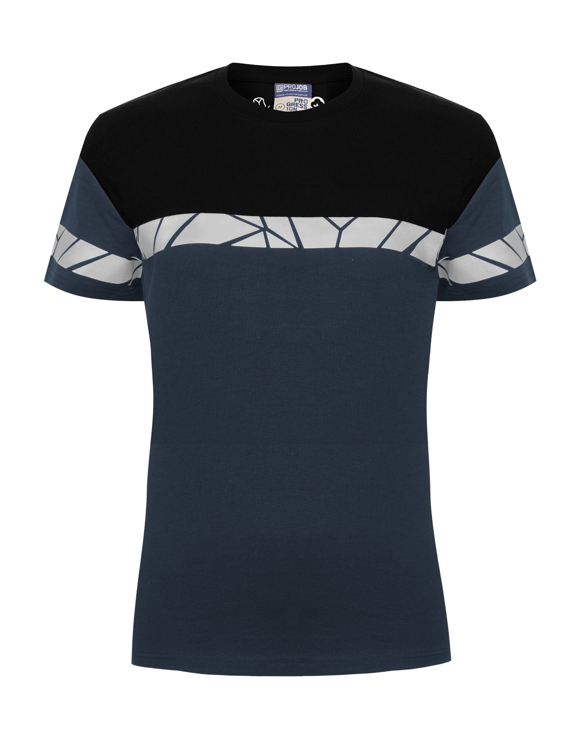 Progression 7005 Ladies T-Shirt - Navy/Black