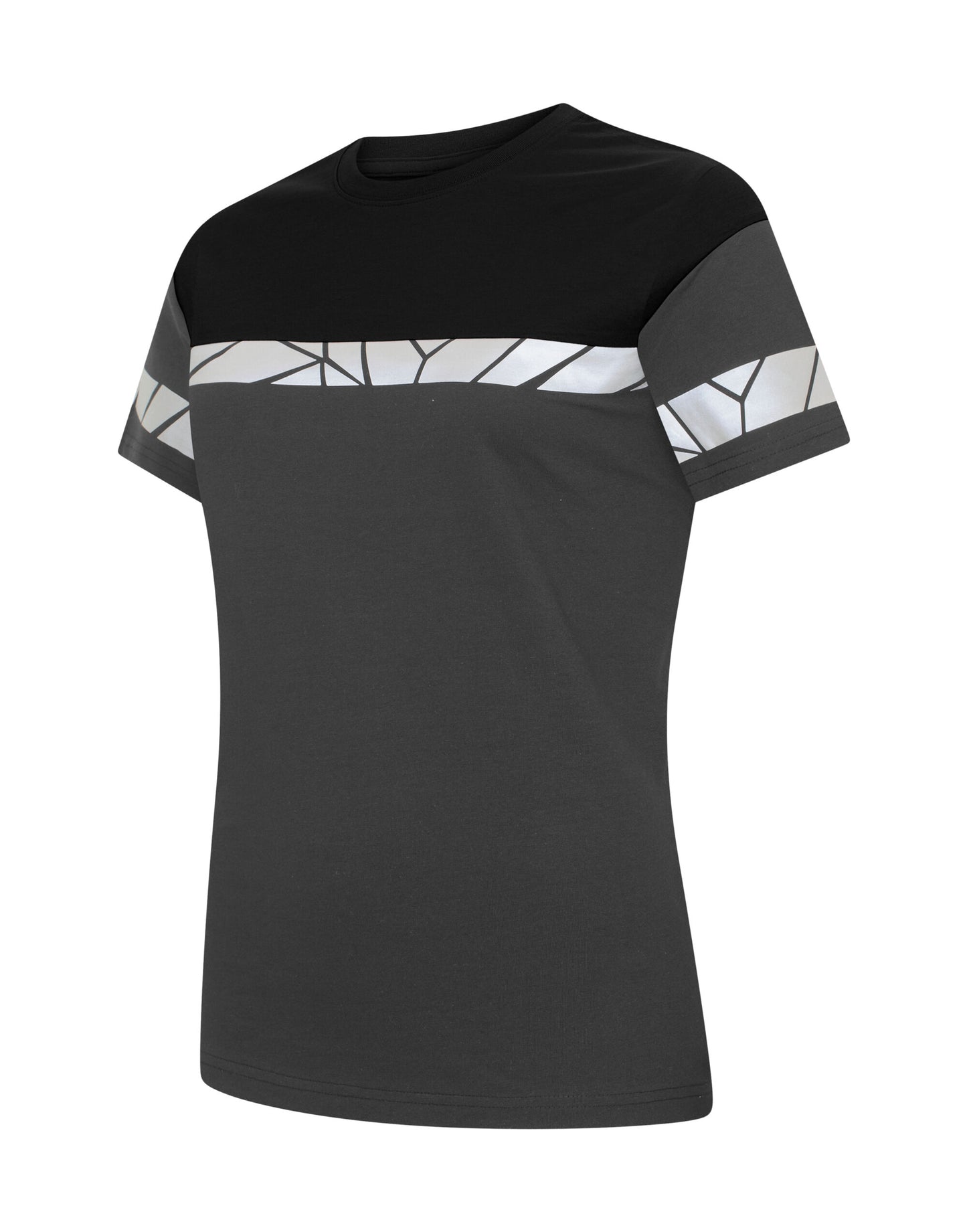 Progression 7005 Ladies T-Shirt - Grey/Black