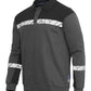 Progression 7100 Long Sleeve Polo Sweatshirt - Grey/Black