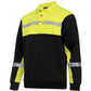Progression 7100 Long Sleeve Polo Sweatshirt - Black/Yellow