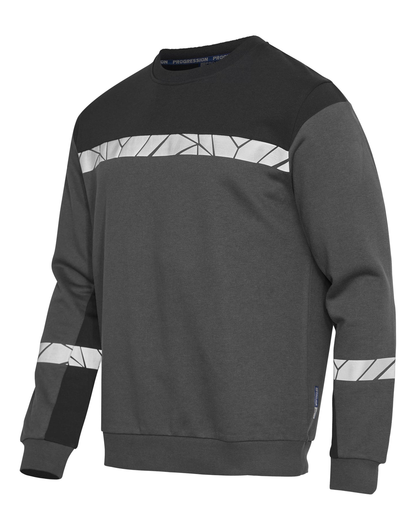 Progression 7101 Sweatshirt - Grey/Black