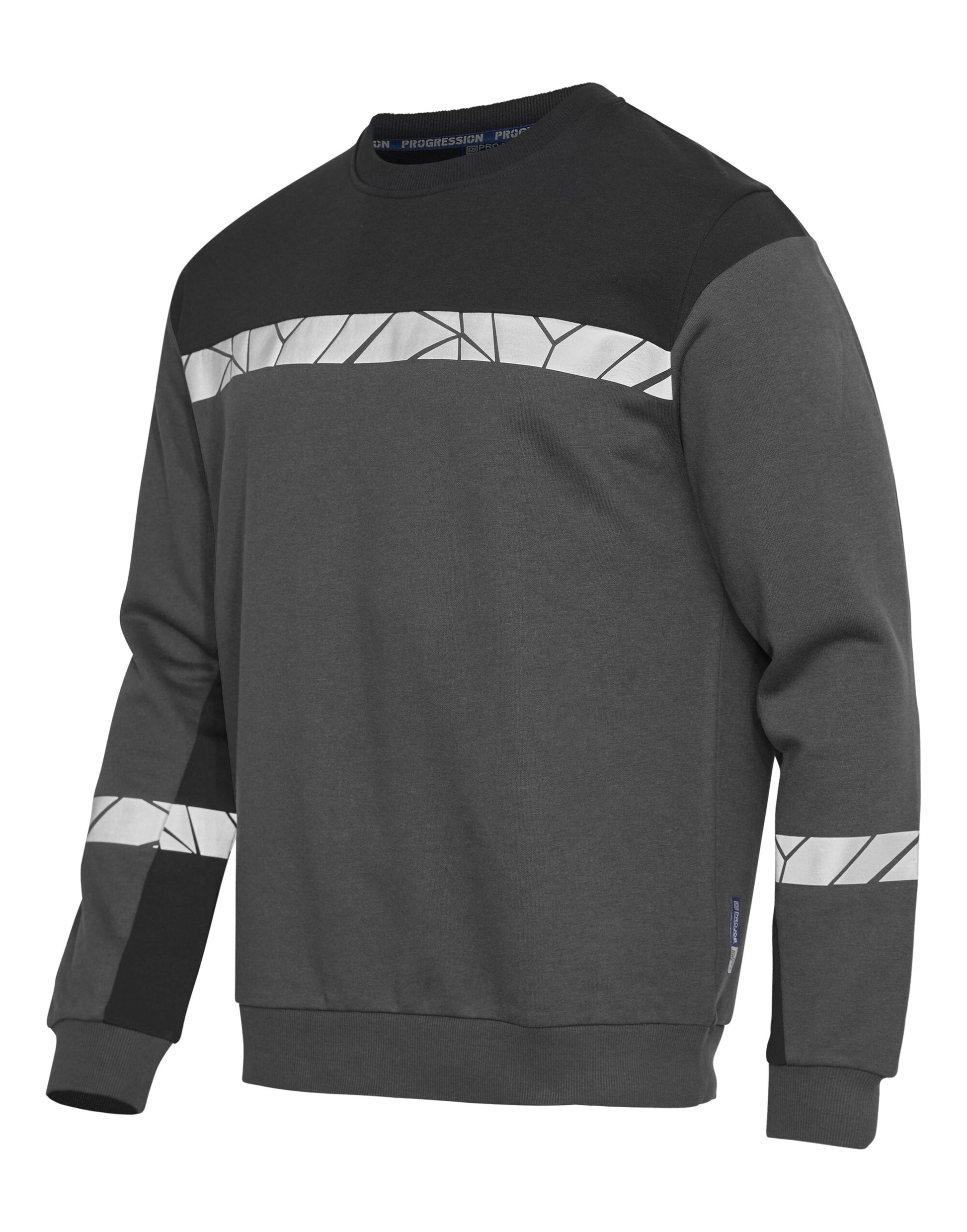Progression 7101 Sweatshirt - Grey/Black