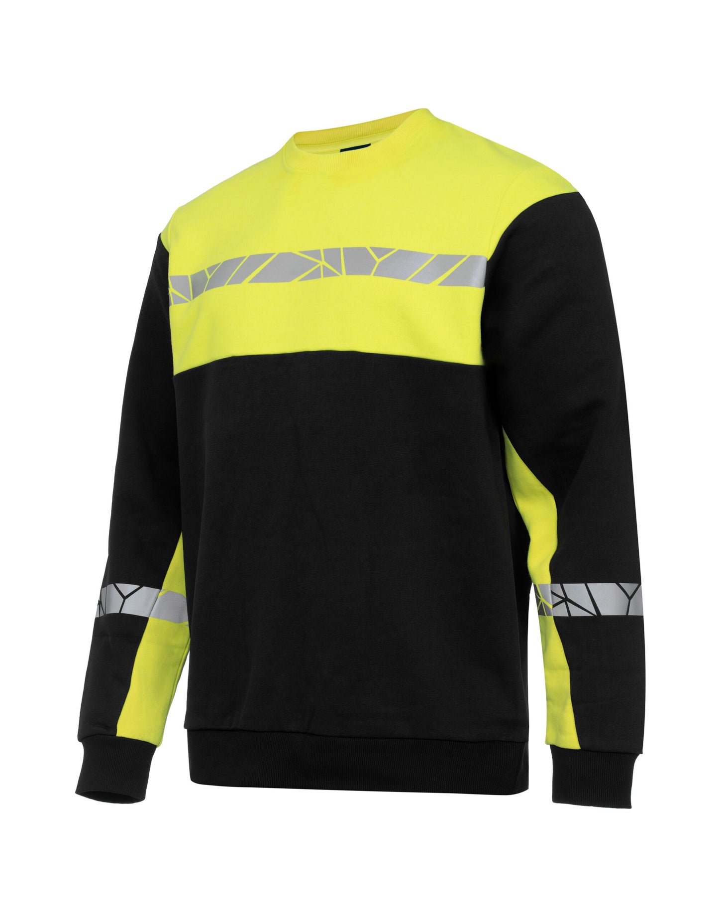 Progression 7101 Sweatshirt - Black/Yellow