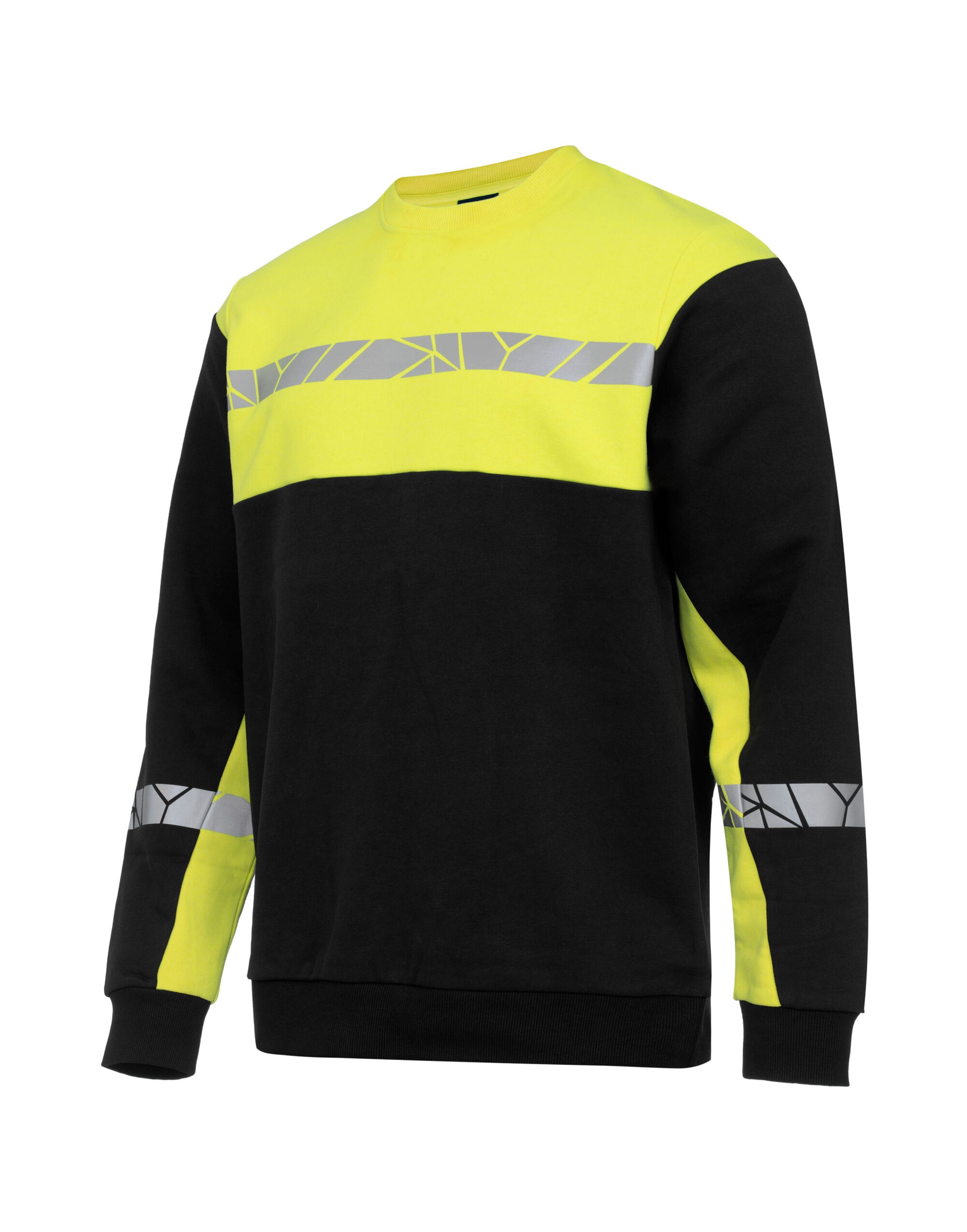 Progression 7101 Sweatshirt - Black/Yellow