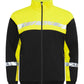 Progression 7103 Full Zip Sweat - Black/Yellow