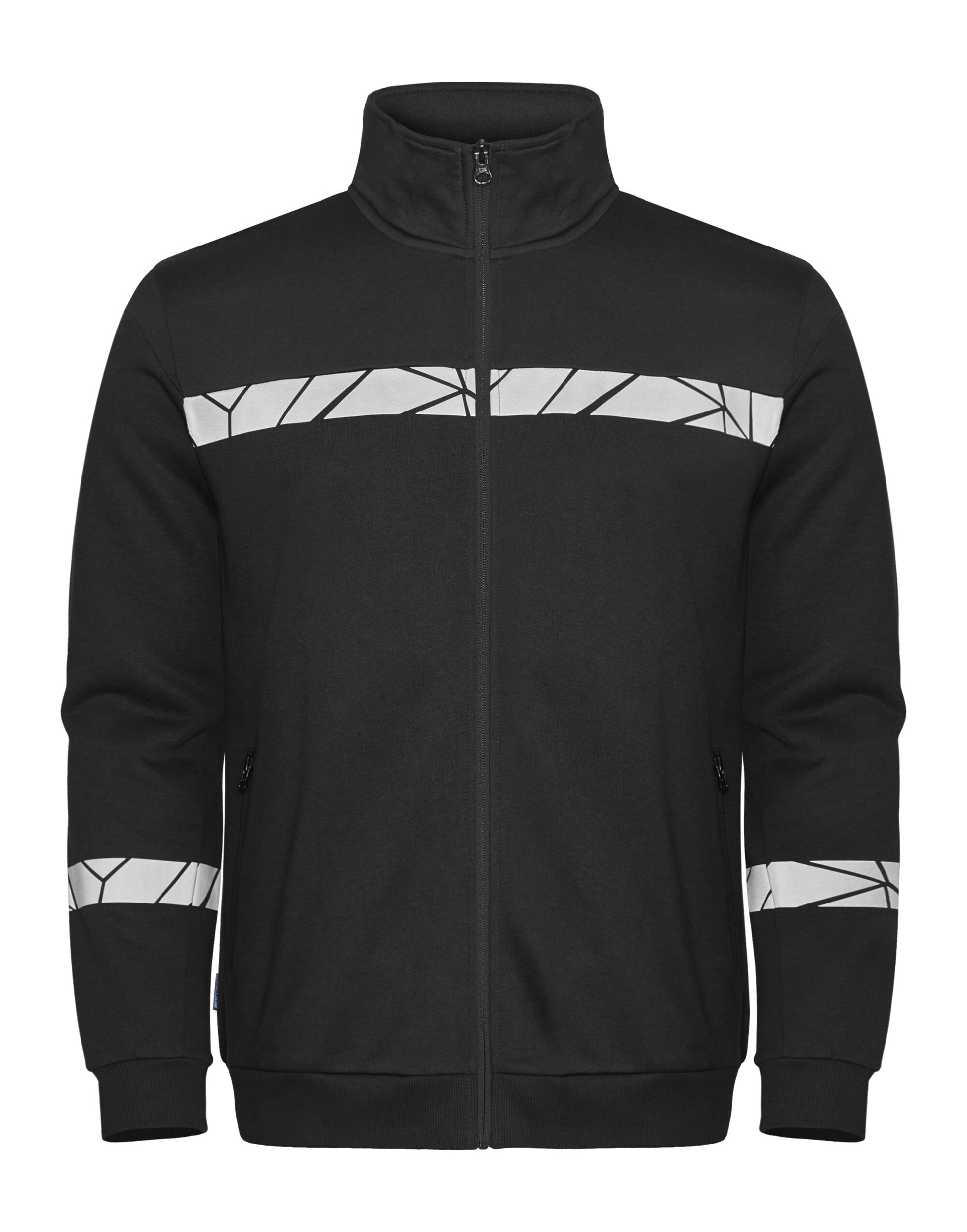 Progression 7103 Full Zip Sweat - Black/Black