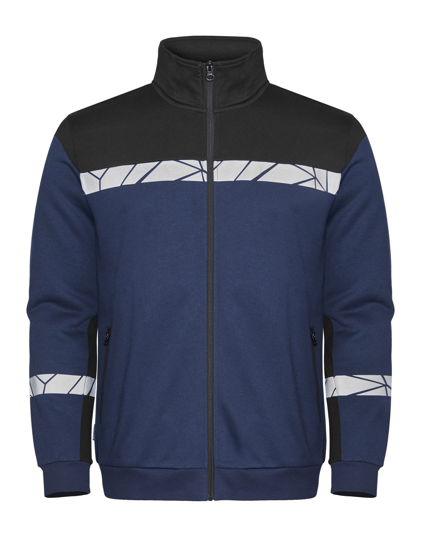 Progression 7103 Full Zip Sweat - Navy/Black