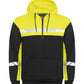 Progression 7104 1/2 Zip Hoodie - Black/Yellow