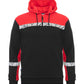 Progression 7104 1/2 Zip Hoodie - Black/Red