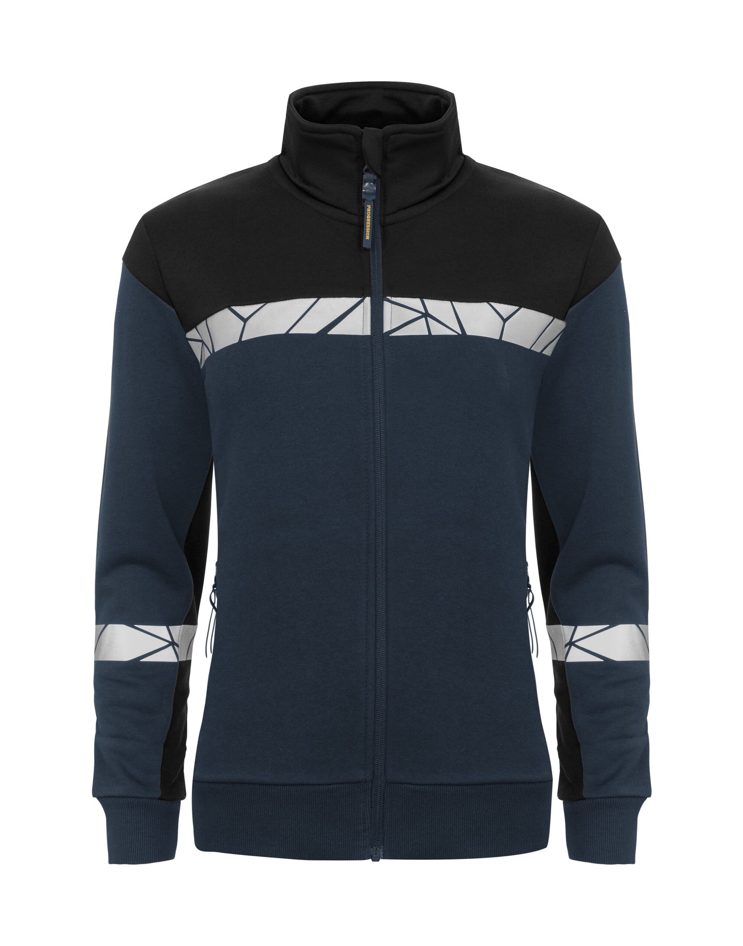 Progression 7105 Ladies Full Zip Sweatshirt - Navy/Black