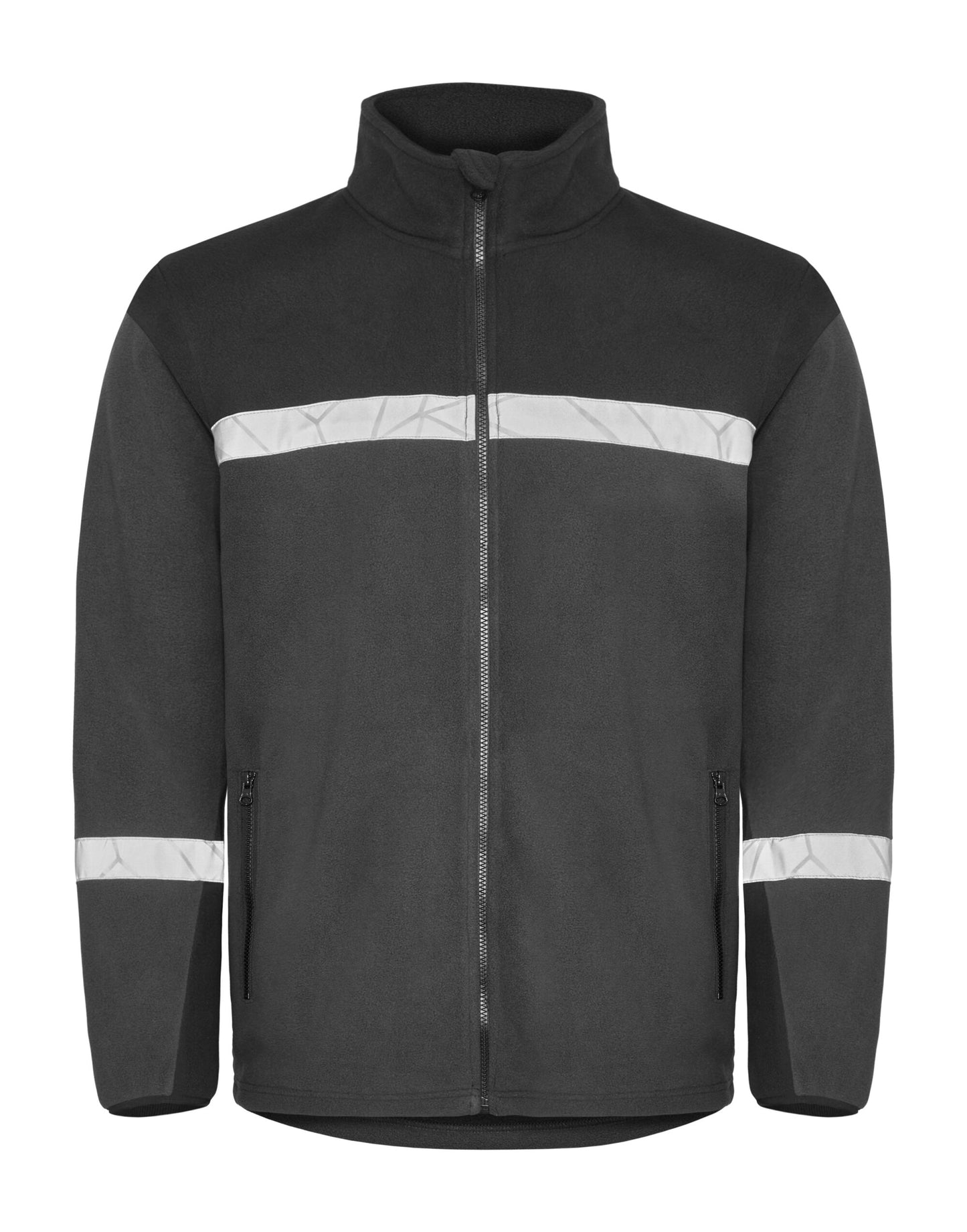 Progression 7300 Full Zip Fleece - Grey/Black