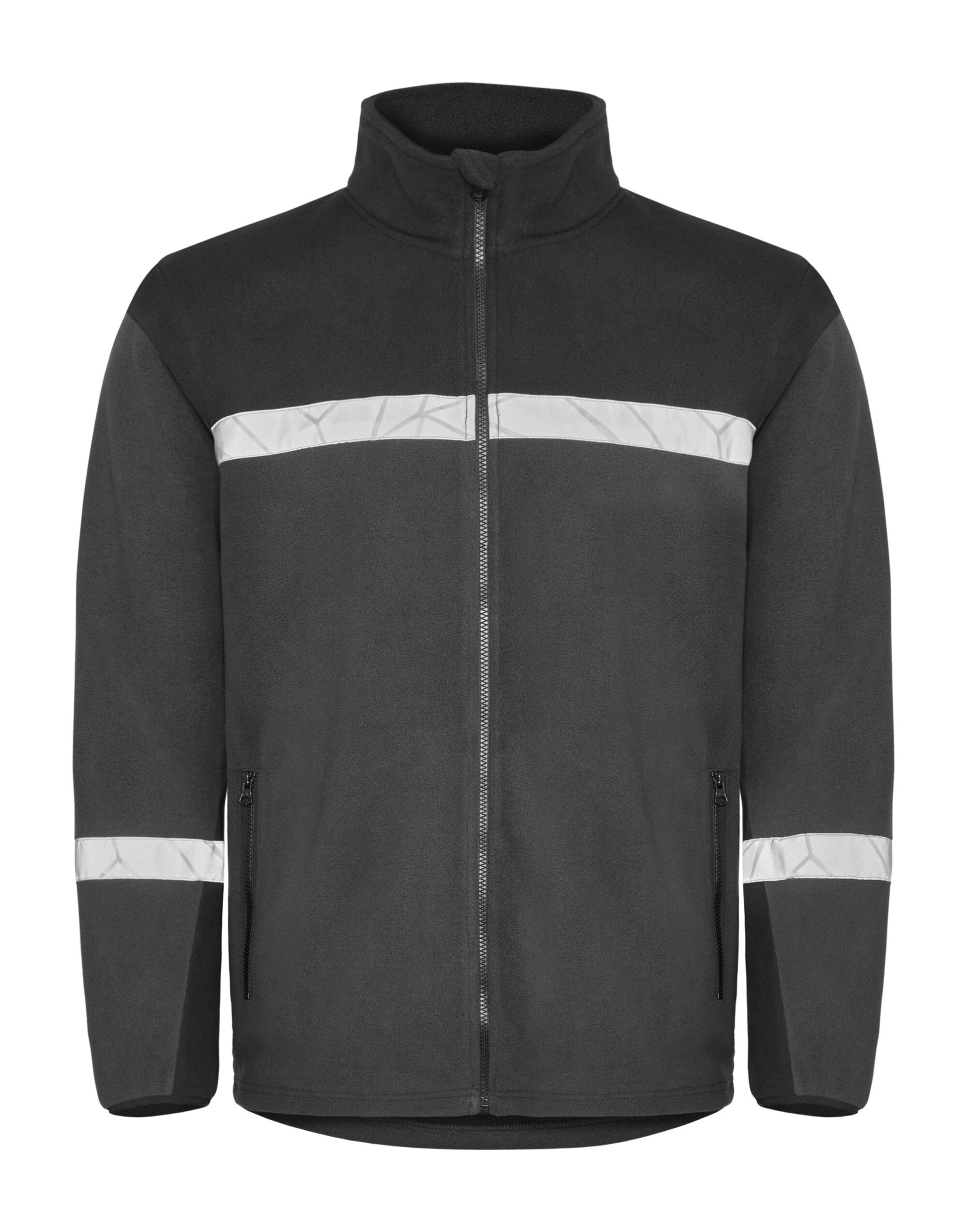 Progression 7300 Full Zip Fleece - Grey/Black