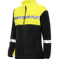 Progression 7301 Ladies Full Zip Fleece - Black/Yellow