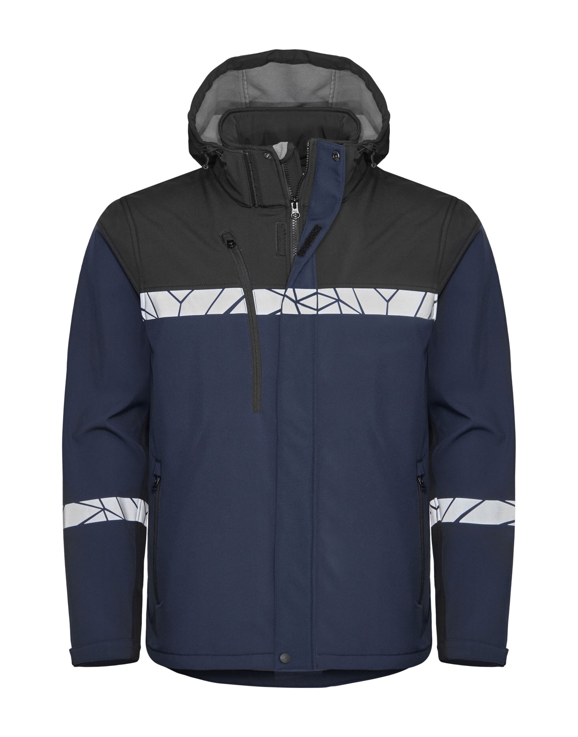 Progression 7400 Softshell Jacket - Navy/Black