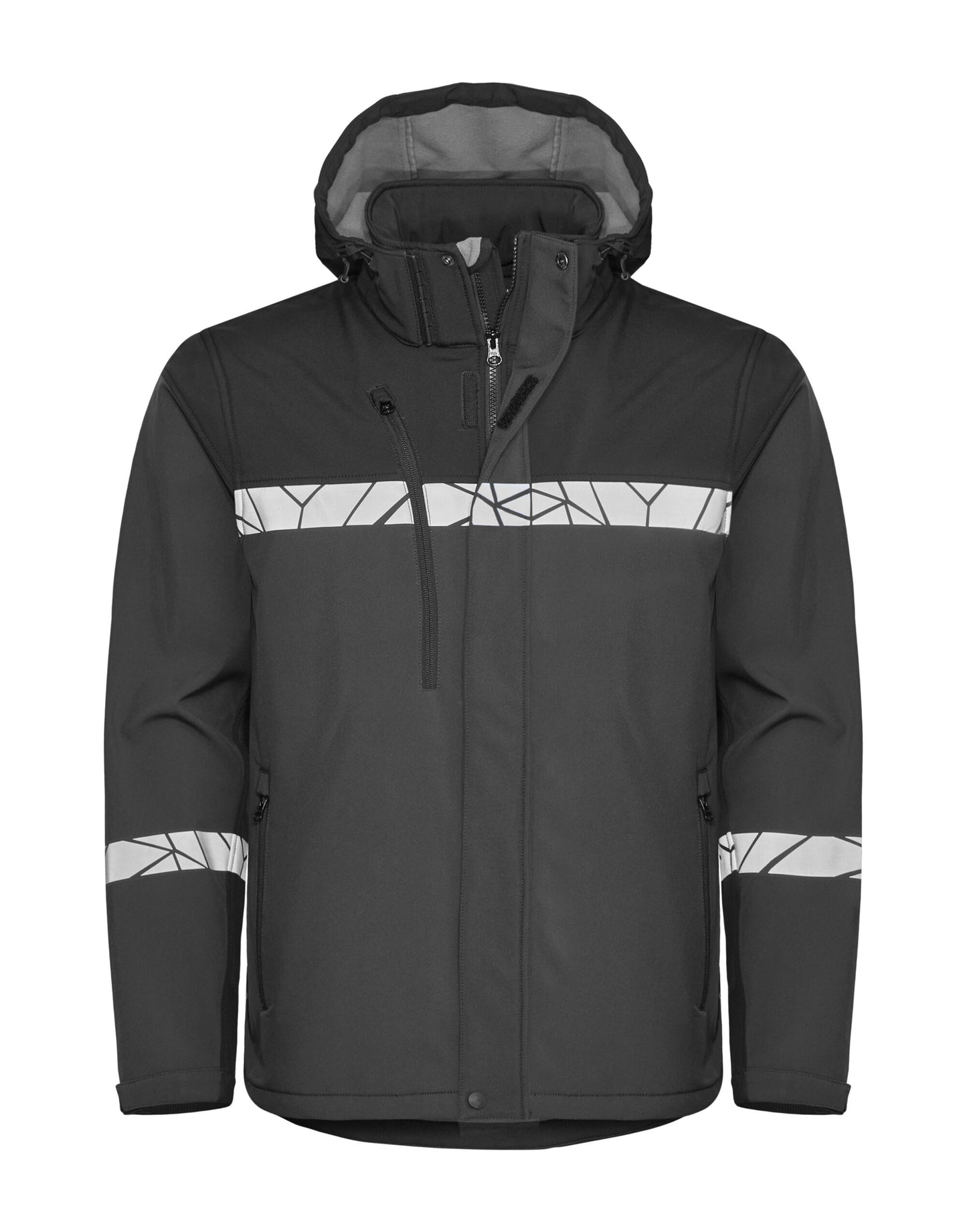 Progression 7400 Softshell Jacket - Grey/Black