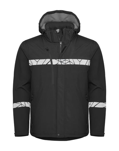 Progression 7400 Softshell Jacket - Black/Black