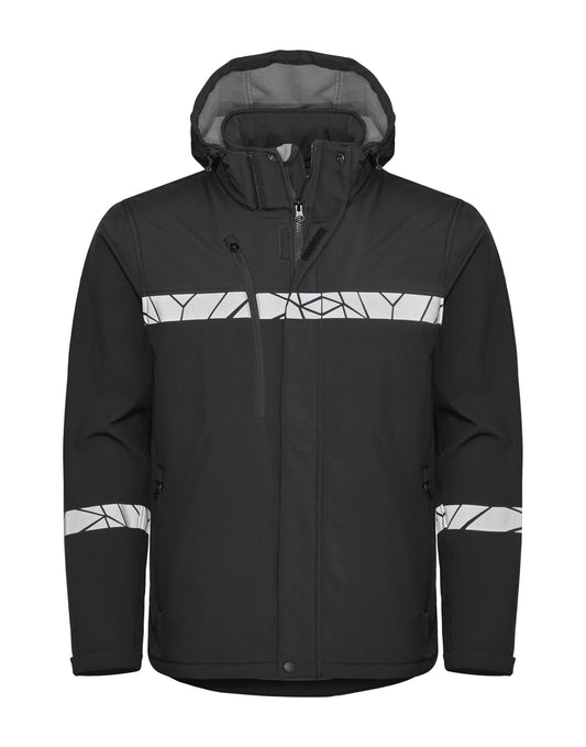 Progression 7400 Softshell Jacket - Black/Black