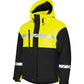 Progression 7413 Padded Softshell _x000D_ - Black/Yellow