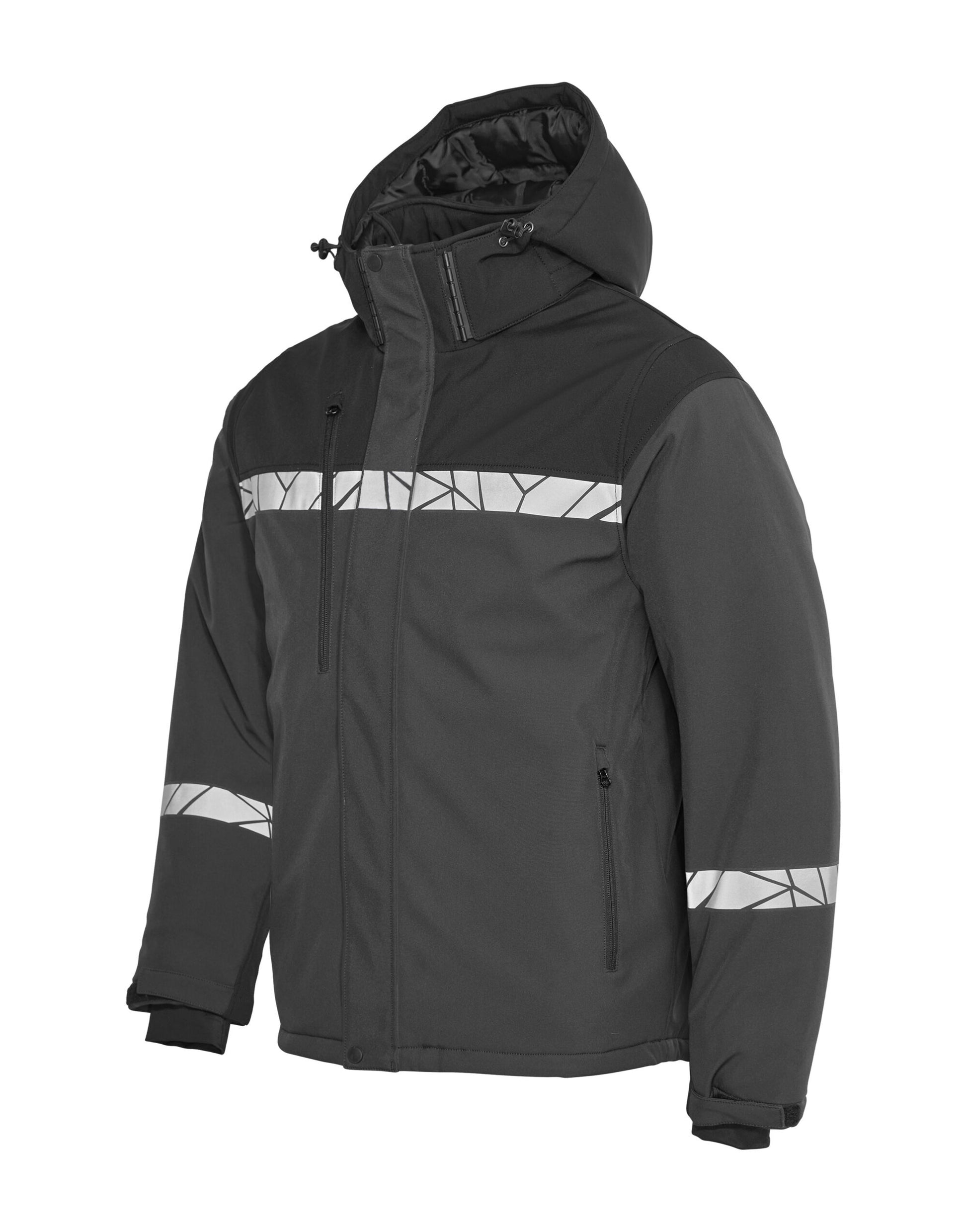 Progression 7415 Functional Padded Shell Jacket - Grey/Black