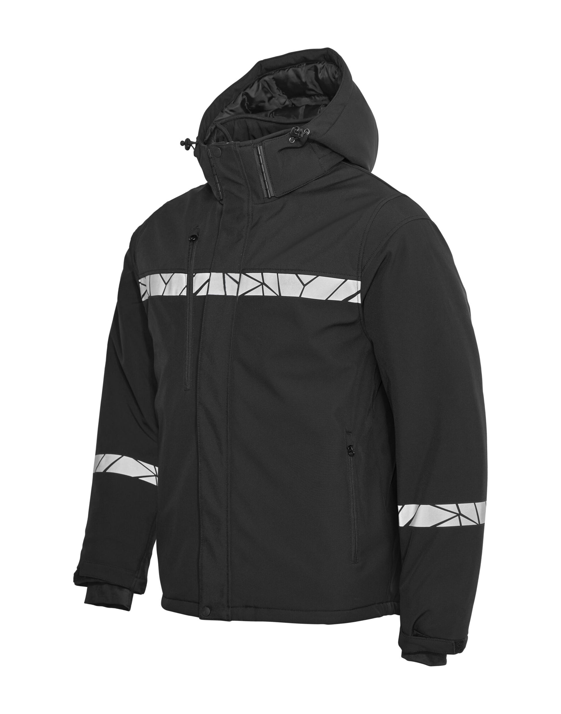 Progression 7415 Functional Padded Shell Jacket - Black/Black