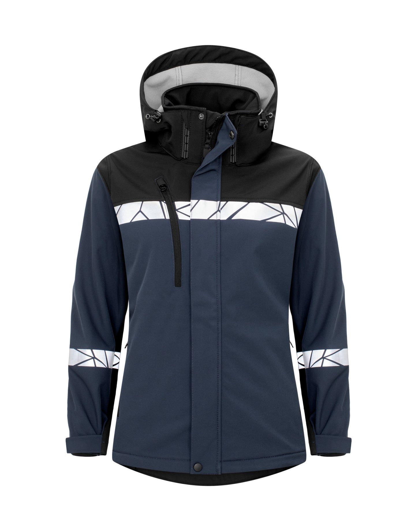 Progression 7417 Ladies Softshell Jacket - Navy/Black