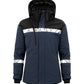 Progression 7418 Ladies Padded Softshell Jacket - Navy/Black