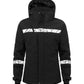 Progression 7418 Ladies Padded Softshell Jacket - Black/Black