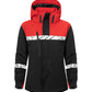 Progression 7420 Ladies Functional Padded Shell Jacket - Black/Red