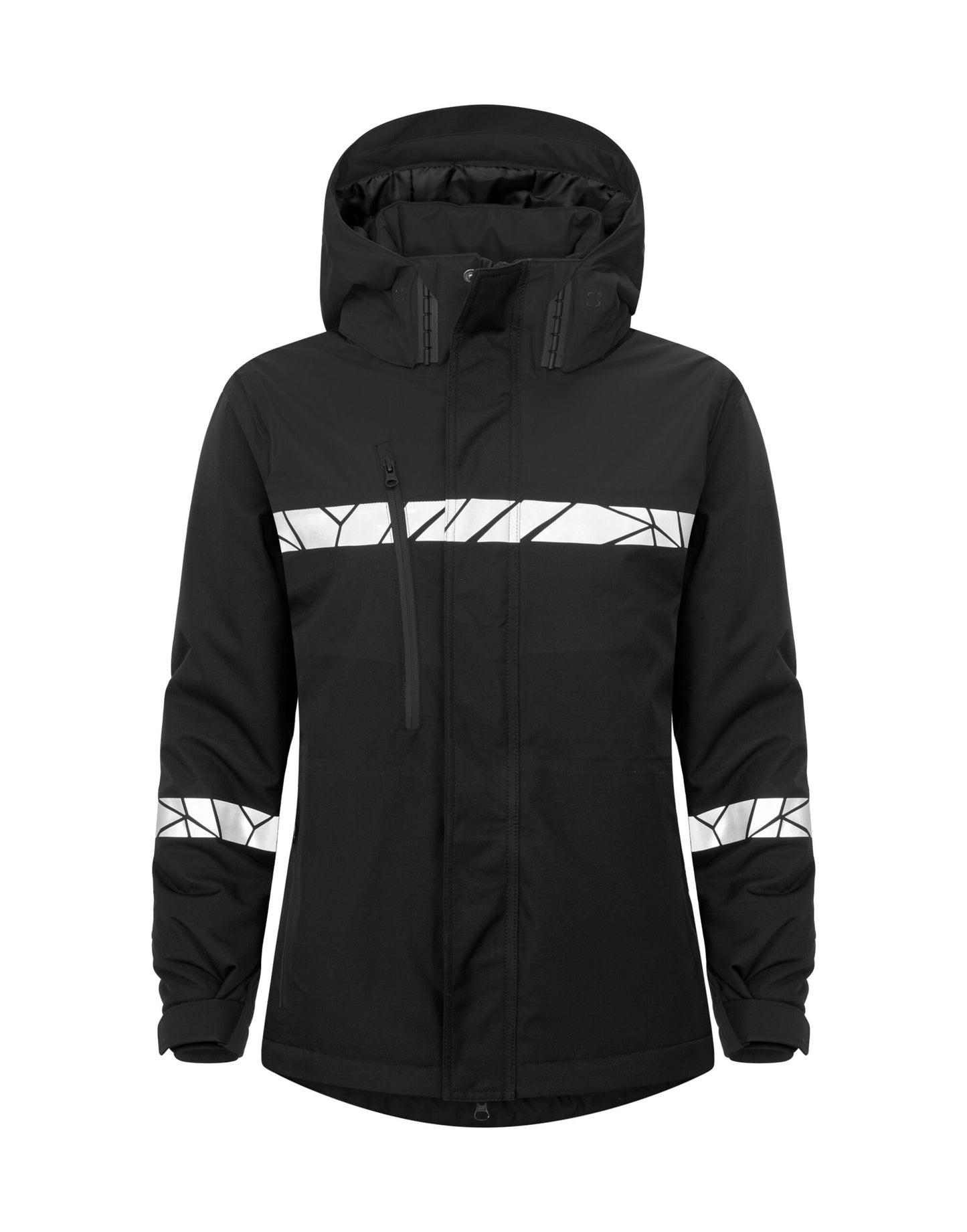 Progression 7420 Ladies Functional Padded Shell Jacket - Black/Black