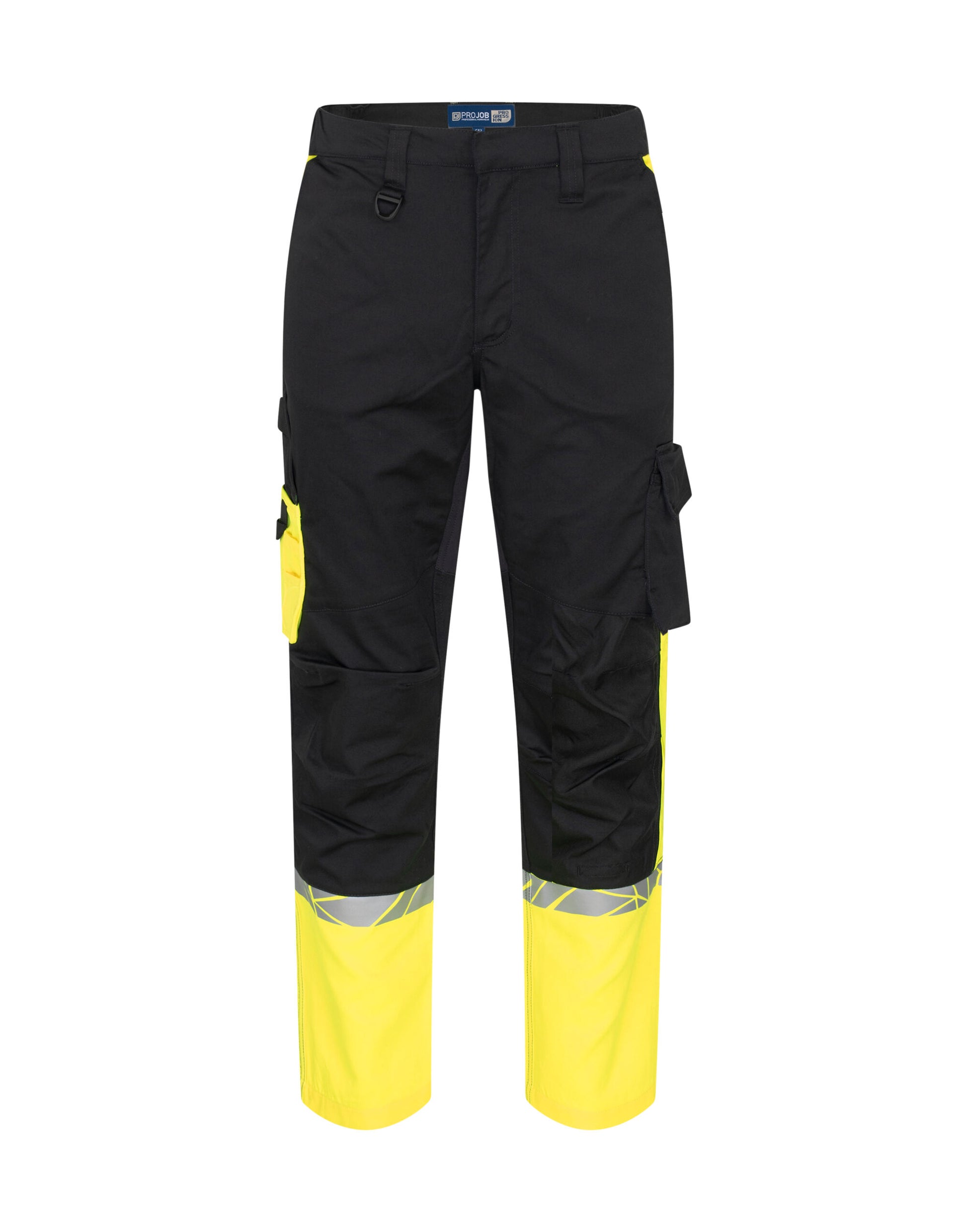Progression 7507 Service Pant - Black/Yellow