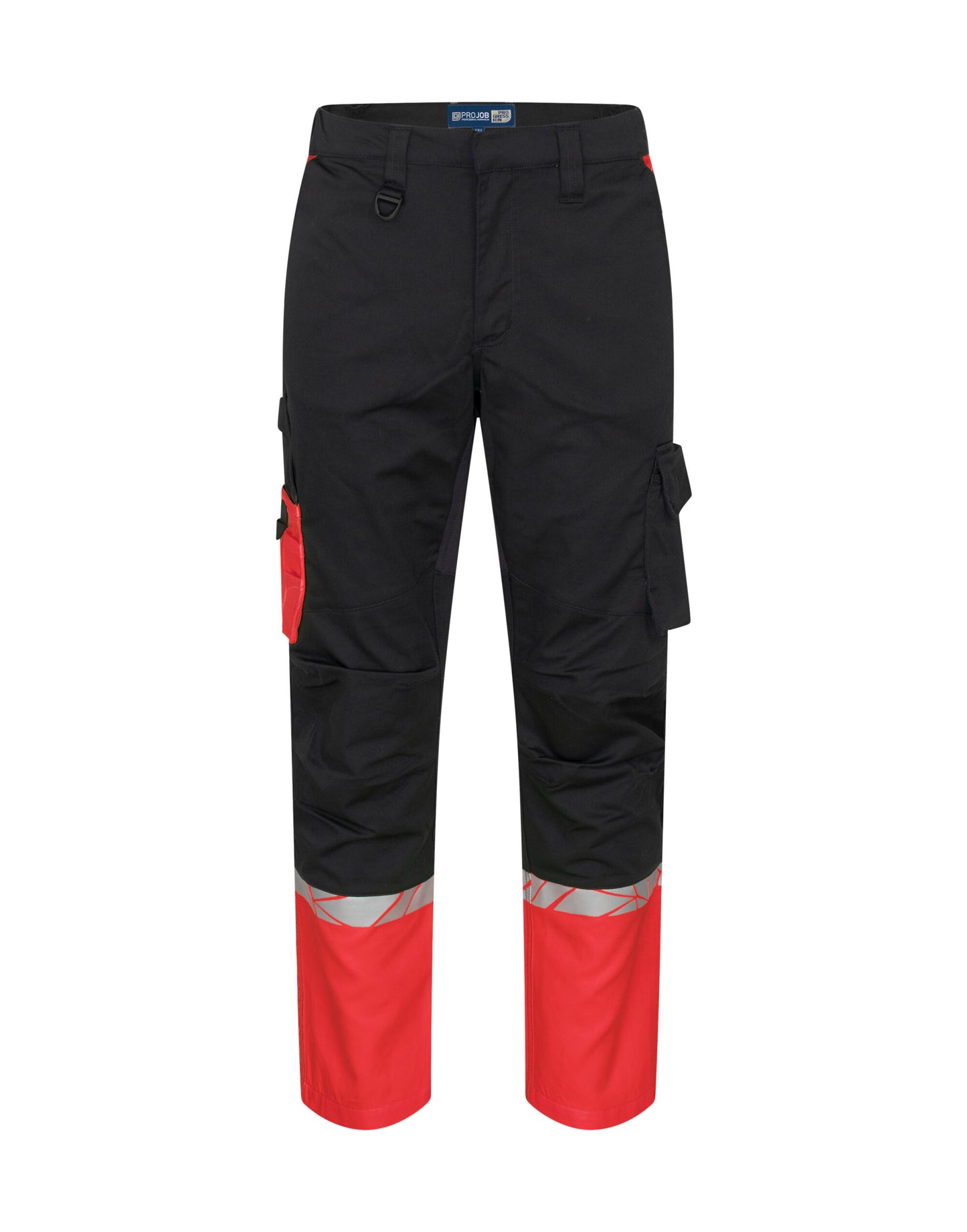 Progression 7507 Service Pant - Black/Red