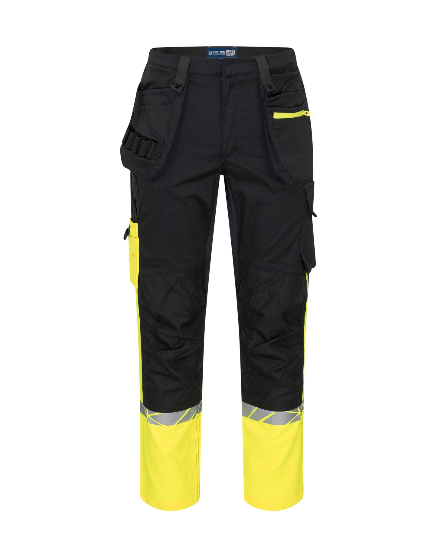 Progression 7509 Workpant Holster Pocket - Black/Yellow