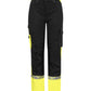 Progression 7512 Ladies Workpant Knee Protection - Black/Yellow
