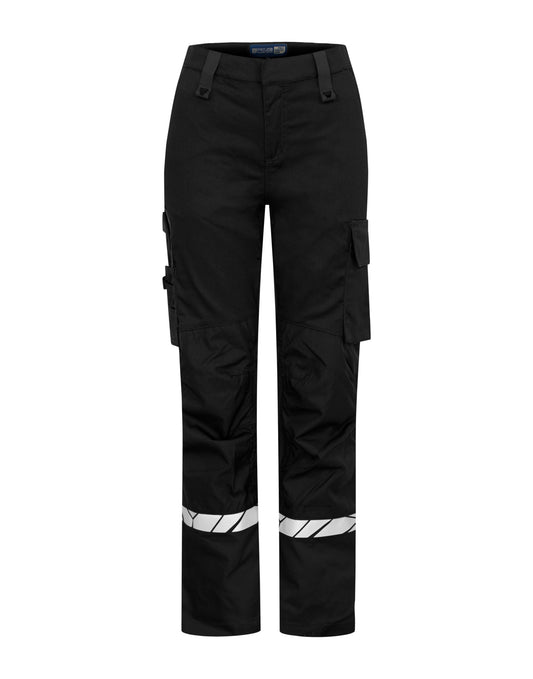 Progression 7512 Ladies Workpant Knee Protection - Black/Black