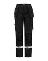 Progression 7513 Ladies Workpant Holster Pocket - Black/Black