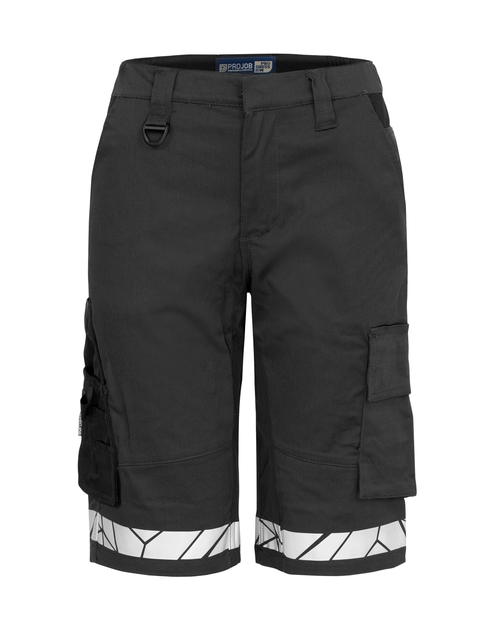Progression 7514 Ladies Work Shorts - Grey/Black