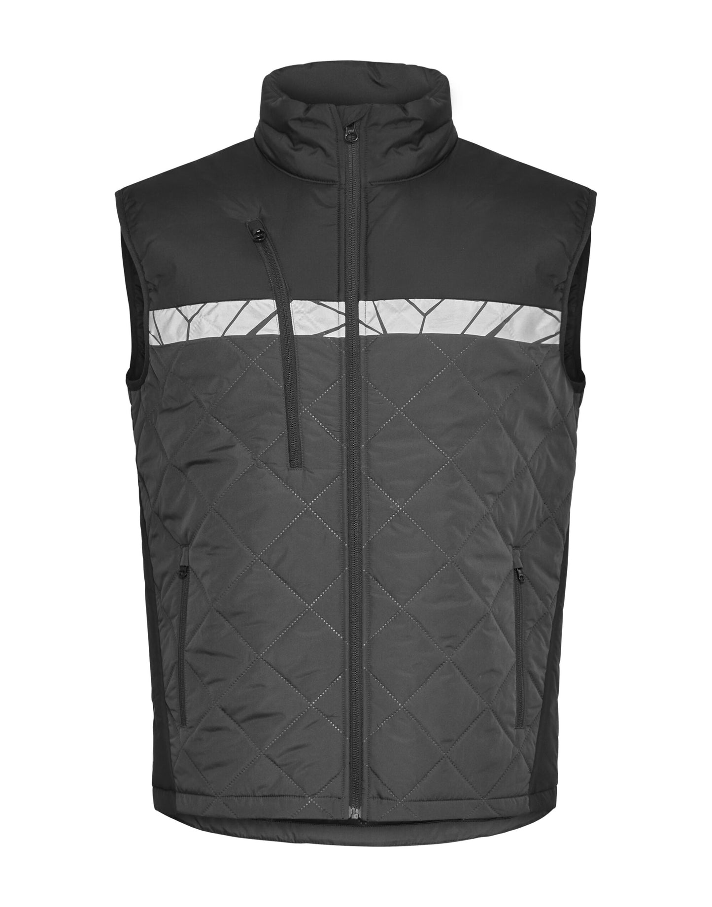 Progression 7700 Quilted Vest - Grey/Black
