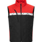 Progression 7700 Quilted Vest - Black/Red