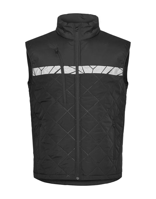 Progression 7700 Quilted Vest - Black/Black