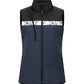 Progression 7701 Ladies Quilted Vest - Navy/Black