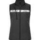 Progression 7701 Ladies Quilted Vest - Grey/Black