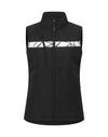Progression 7701 Ladies Quilted Vest - Black/Black