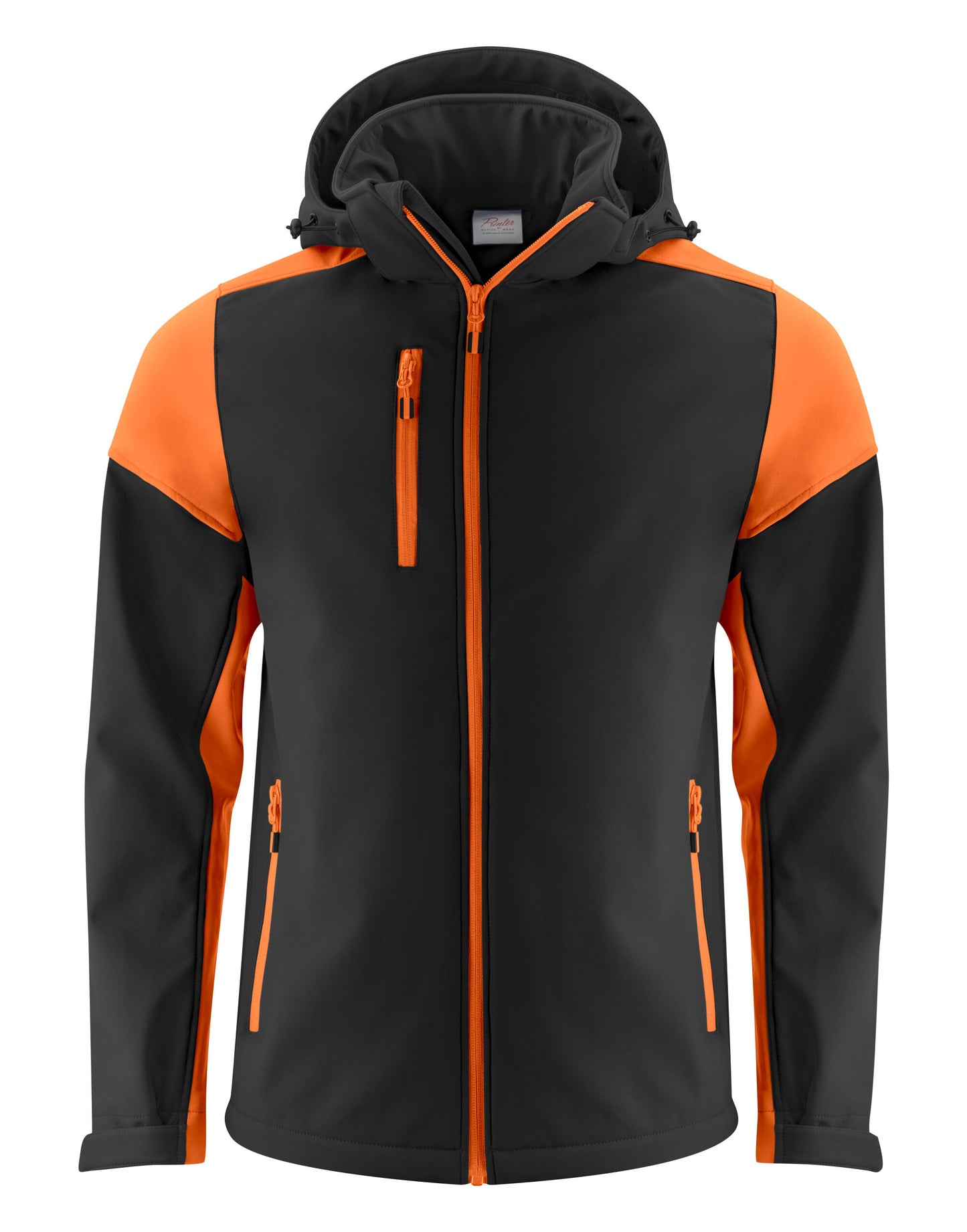 Men's Softshell - Black/Orange