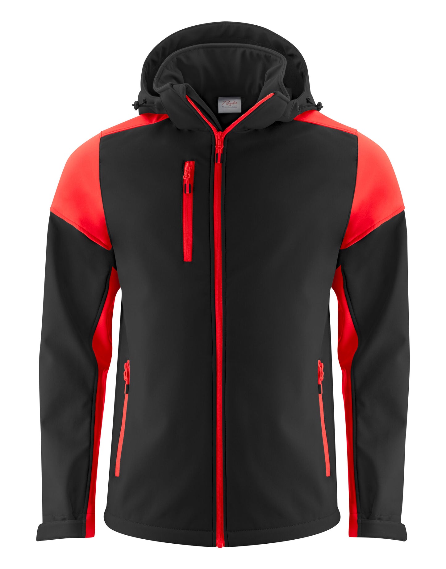 Men's Softshell - Black/Red