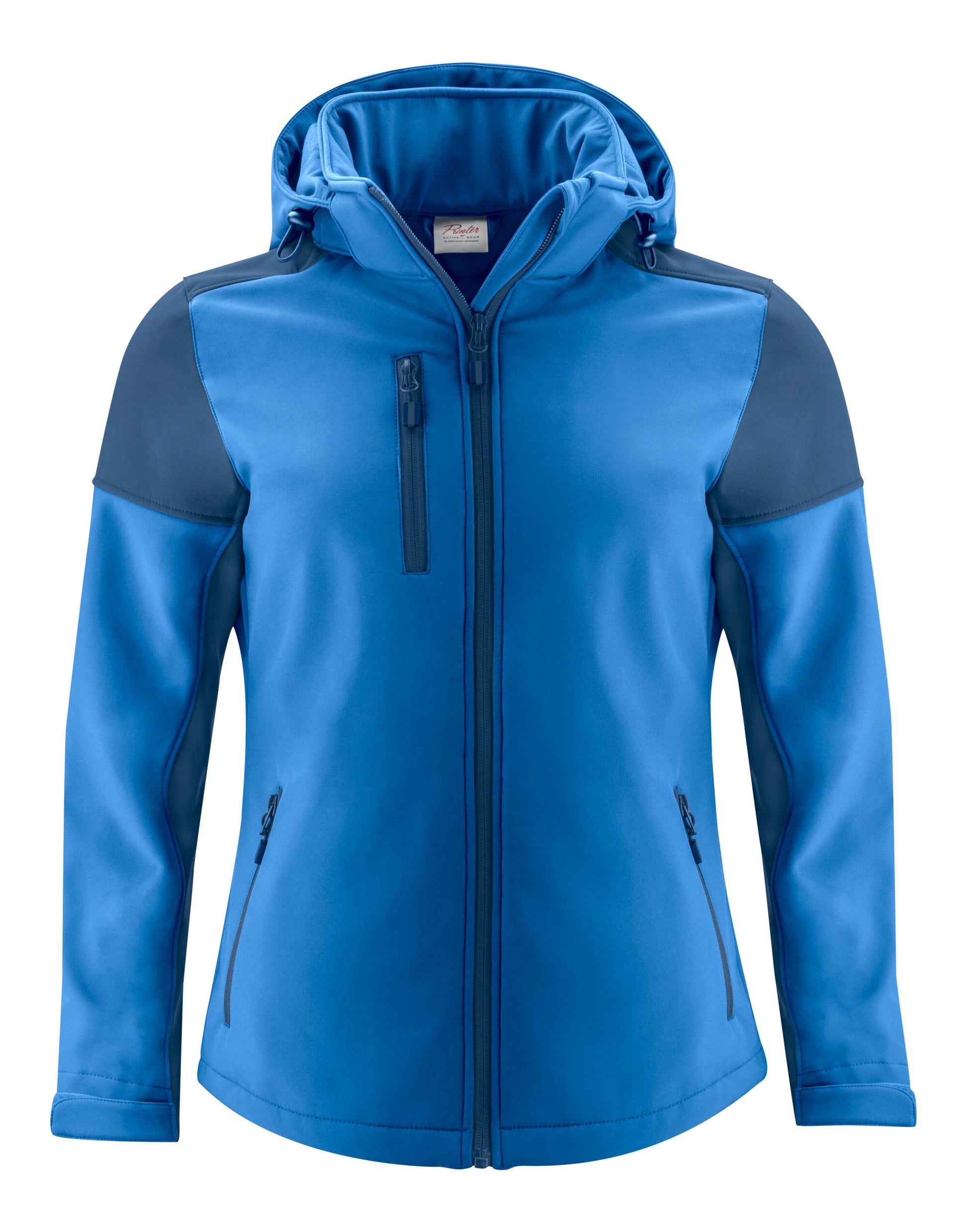 Ladies Softshell - Cobalt/Navy
