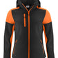 Ladies Softshell - Black/Orange