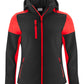 Ladies Softshell - Black/Red