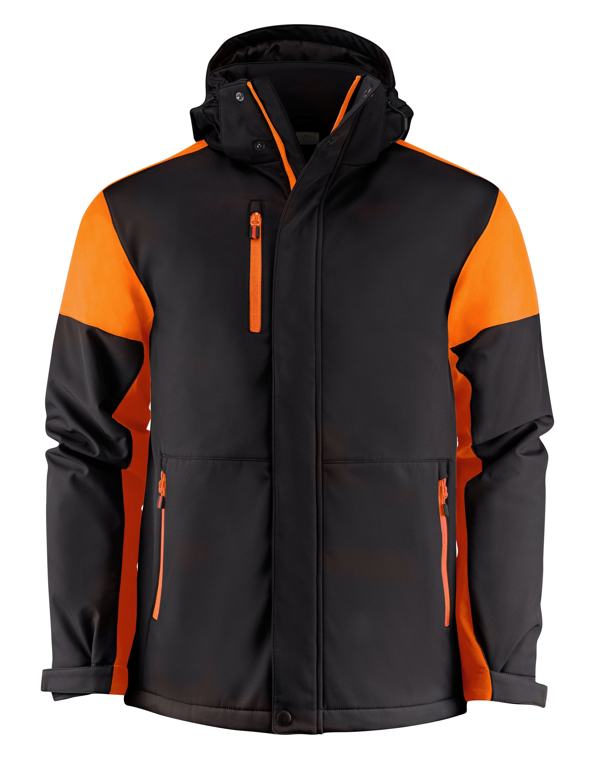 Padded Softshell - Black/Orange