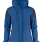 Ladies Padded Softshell - Cobalt/Navy